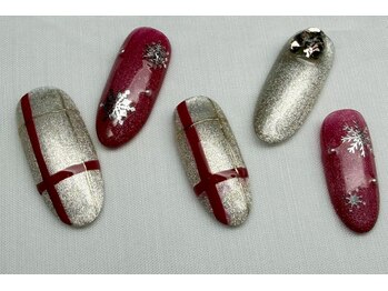 #266 &nbsp;【チェック柄×雪】