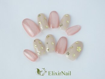 エリクサーネイル 西武新宿(Elixir Nail)/定額a シンプル/クーポン使用