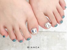 ビアンカ ネイルサロン 大宮店(Bianca)の雰囲気（フットネイルデザイン豊富☆ラメやマグネットでキラキラに(^^♪）