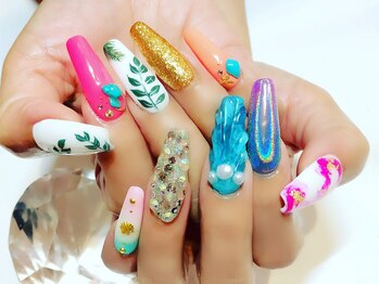 ネイルサロン ネイルズゴーゴー 渋谷店(NAILSGOGO)/スカルプ オーシャン 海 渋谷