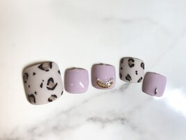 マットレオパードアート