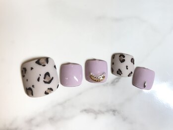 ネージュ バイ リアンジュ 辻堂(Neige by Reange)/マットレオパードアート