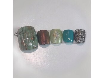 アルファ ネイルズ(ALPHA NAILS)/【特集】　秋冬　FOOT Nail