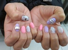 ケイアイエムネイル(KIM nail)/ハート×ジュエリー