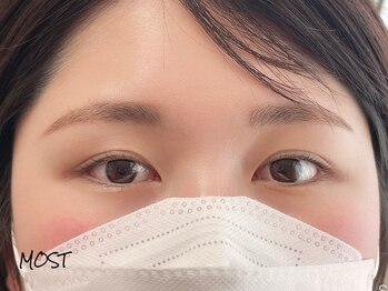 モスト(MOST)/★まつげパーマ＆眉デザイン★