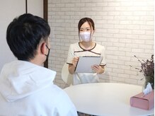 サロン ド ローサ(Salon de ROSA)の雰囲気（丁寧なカウンセリングを行うので女性だけでなく男性も◎）