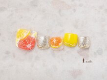 アイネイルズ 横浜EAST店(I-nails)/フルーツフットネイル
