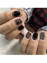 ネイルサロンファストネイルプラス 新宿店(FAST NAIL PLUS)/2023冬　【チェックネイル】