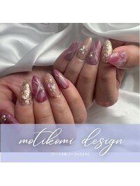 【持ち込みデザインネイル】
