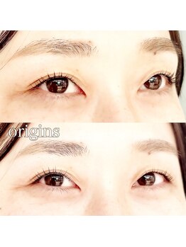 ネイルアンドアイラッシュ オリジンズ(Origins)/まつ毛カール