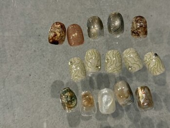 ソワール ユヌ(soir -une-)の写真/<NEW★ノーサンディング専門サロン>シンプル/ニュアンス/ちゅるん系/お任せ◎20時まで営業♪