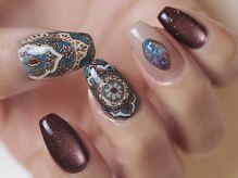 ミシカビューティースタジオ(Mythica Beauty studio)の雰囲気（繊細なアートもお任せください☆オフはフィルイン一層残し◎）