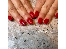 ディアネイル(dear.nail)/赤ワンカラー ★
