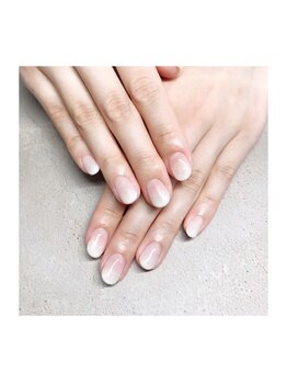 ビューティービースト フォー ネイルアンドアイラッシュ 松浜店(beauty:beast)/ホワイトグラデーション☆