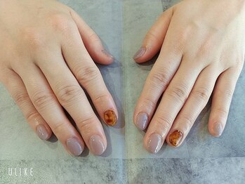 朱花 プルバイシュカ(fle by 朱花)/2本アート♪