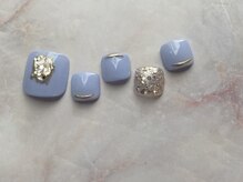 ミーム(meme)/ミラーアートフットネイル