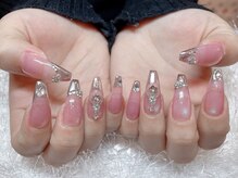 レアネイル 新宿(le'a nail)/マグネットフレンチ