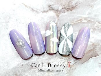 キャンアイドレッシー 南越谷店(Can I Dressy)/ゆめかわ雲ネイル