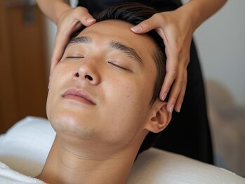 うたたねの写真/【メンズに人気】凝り固まった頭皮をほぐして、思わず寝落ちしてしまう癒しの時間を