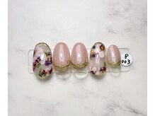 ネイル クレアーレ(Nail creAre)/3~4月定額2 &nbsp;フラワー &nbsp;¥8470