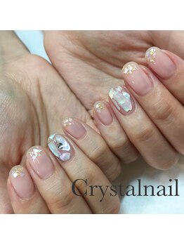 クリスタルネイル ボンベルタ橘店(CRYSTAL NAIL)/シェルネイル