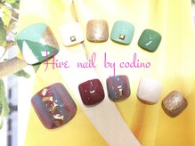 ハイブネイル(Hive nail)/フットアートコース★