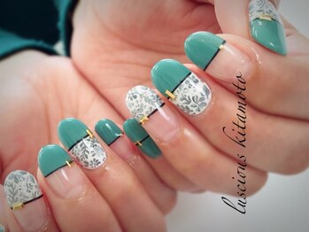 ラシェスキタモト (luscius kitamoto)/グレーフラワーネイル