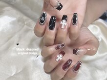 エイトムーン(8moon)/大理石ネイル