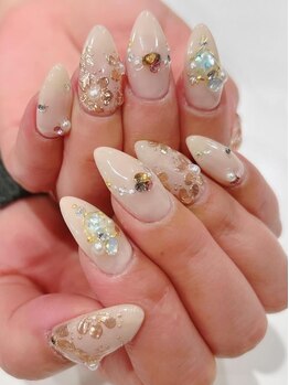 アンドエー(and_a.)の写真/豊富なパーツ×通いやすい価格★カラー・パーツも豊富だからデザインも思いのまま◎理想以上のネイルを実現