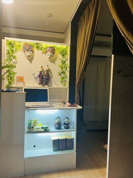 ジャワの宝石/ジャワの仮面が見守る空間