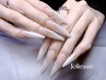【アクリルスカルプ★長さだし】★シンプル★持ち込みデザイン 120分¥12800