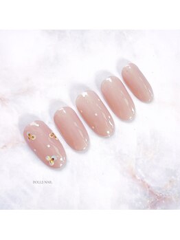 ドールズ ネイル(DOLLS NAIL)/10月 ¥6,900定額メニュー