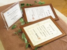 国家資格を始めとする各種資格保持☆