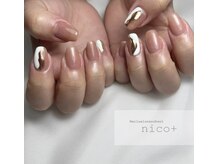 ニコ(nico+)/ちゅるんカラーにアクセント♪