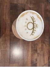 抗菌エクステ専門店 まりえたす(marietas)/カフェオレ&ロゴ☆まつ毛パーマ
