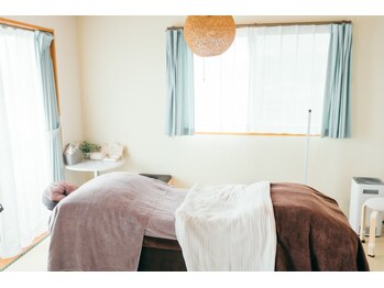 凛/和室の施術室でゆったりと