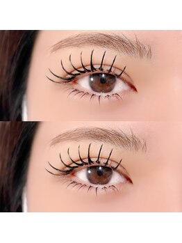 エルノア(ELNOA)の写真/理想のぱっちりボリューム！褒められ目元へマツエクもラッシュリフトも！あなたに合う目元をご提案♪