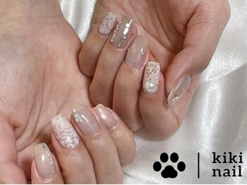 梅雨ネイル／レースネイル