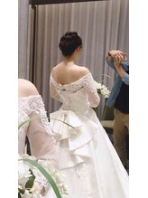 リュミエールボーテ/ドレス選び 楽しそうなお二人♪