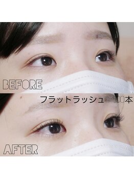 モア(eyelash salon MOOR)/フラットラッシュ