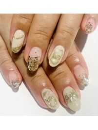 ニュアンスチェーンネイル