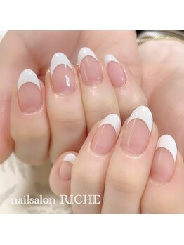 リッシュ(RICHE)/大人気フレンチネイル！