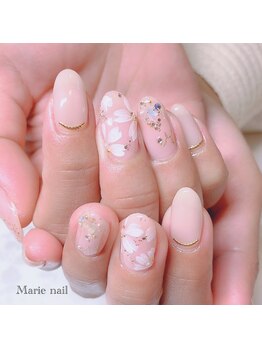 マリーネイル(Marie nail)/#春ネイル