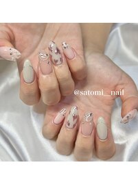 satomi担当:ツイードネイル