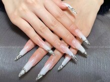 ダイアモンドネイルスタジオ 新宿店(Diamond Nail Studio)/チップ長さだし10本デザイン