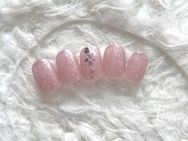 ハートホロネイル