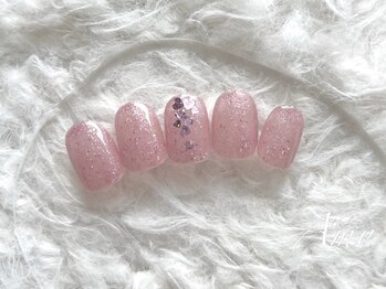 ハートホロネイル