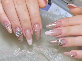 キラキララメグラデーション