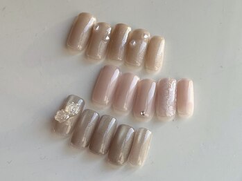 デイシー ネイルアンドアイラッシュ 新宿(deicy)/定額フェミニンガーリーdesign