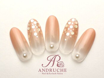 グラデーションクリアネイル